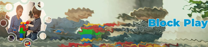 Kids playing blocks